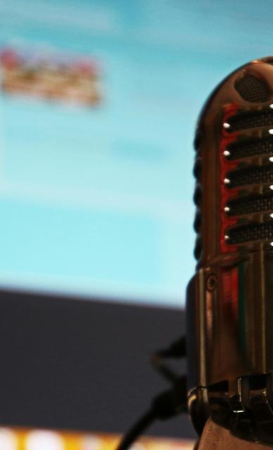 mic microphone with screen