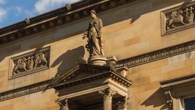 portrait college building