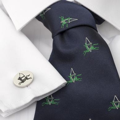 blue tie